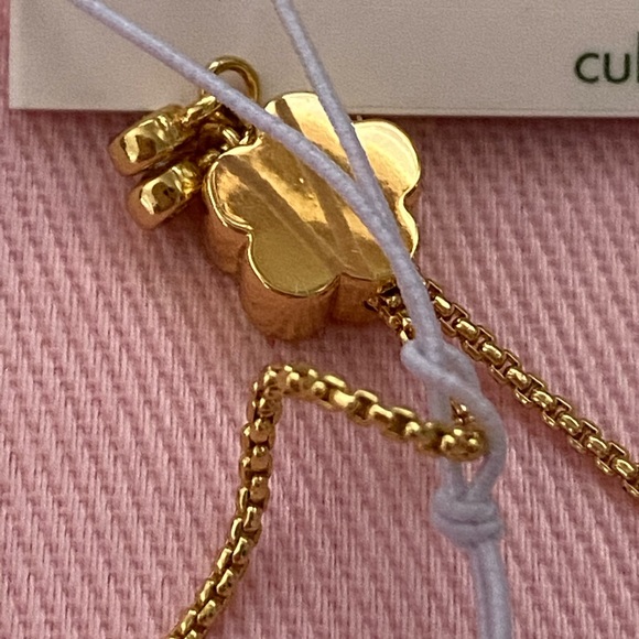 🆕 KATE SPADE | Pink Gardenia flower slider bracelet - Picture 12 of 13